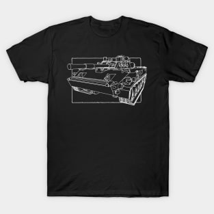 BMD4 amphibious infantry fighting vehicle tank T-Shirt